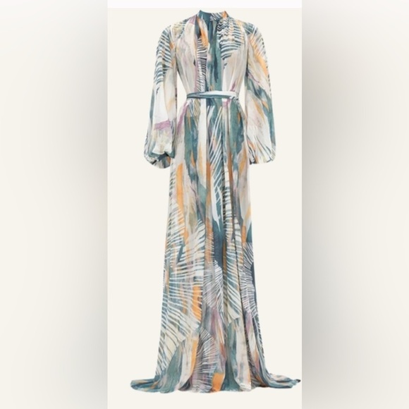 NWT Andrea Iyamah Cover-up  Maxi Dress Sz S/M 6-10 - Picture 2 of 5